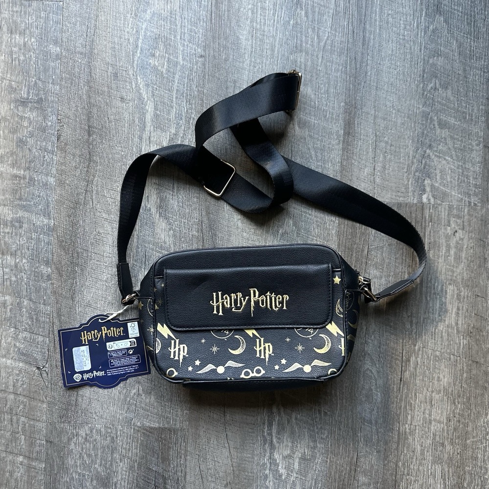 Harry Potter Symbols Faux Leather Crossbody Bag Primark Exclusive New with Tags